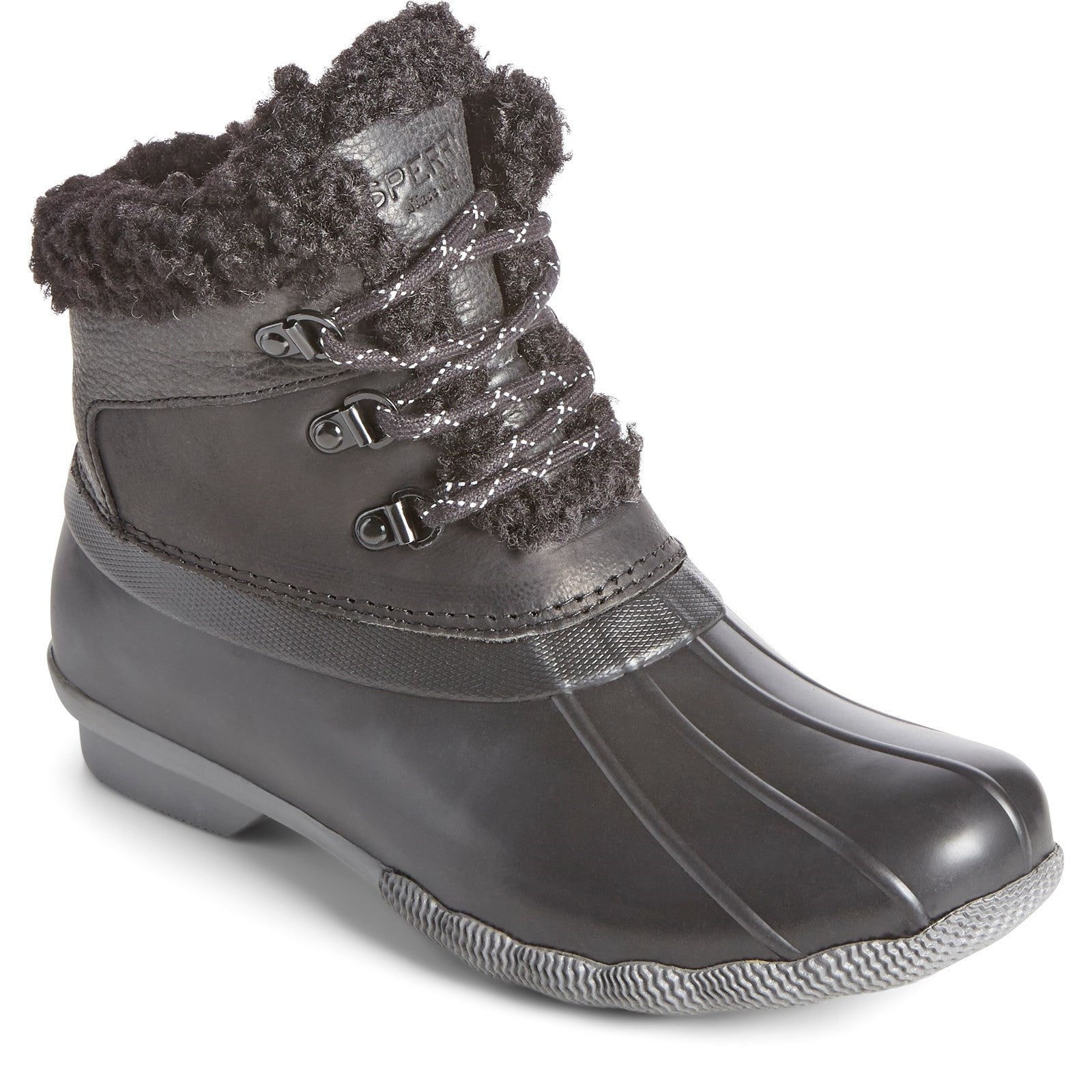 Sperry Womens Saltwater Alpine Ankle Boots - Black