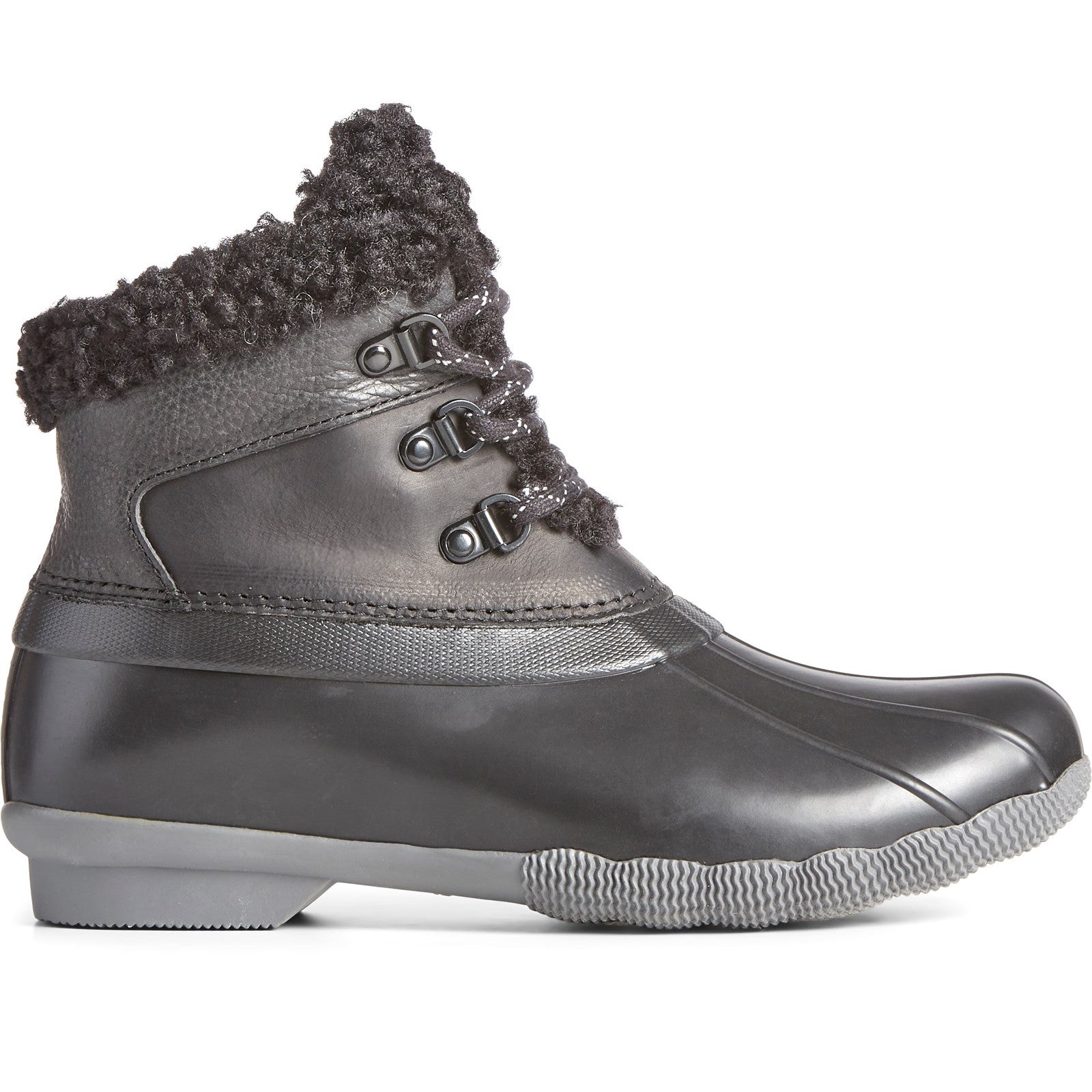 Sperry Womens Saltwater Alpine Ankle Boots - Black
