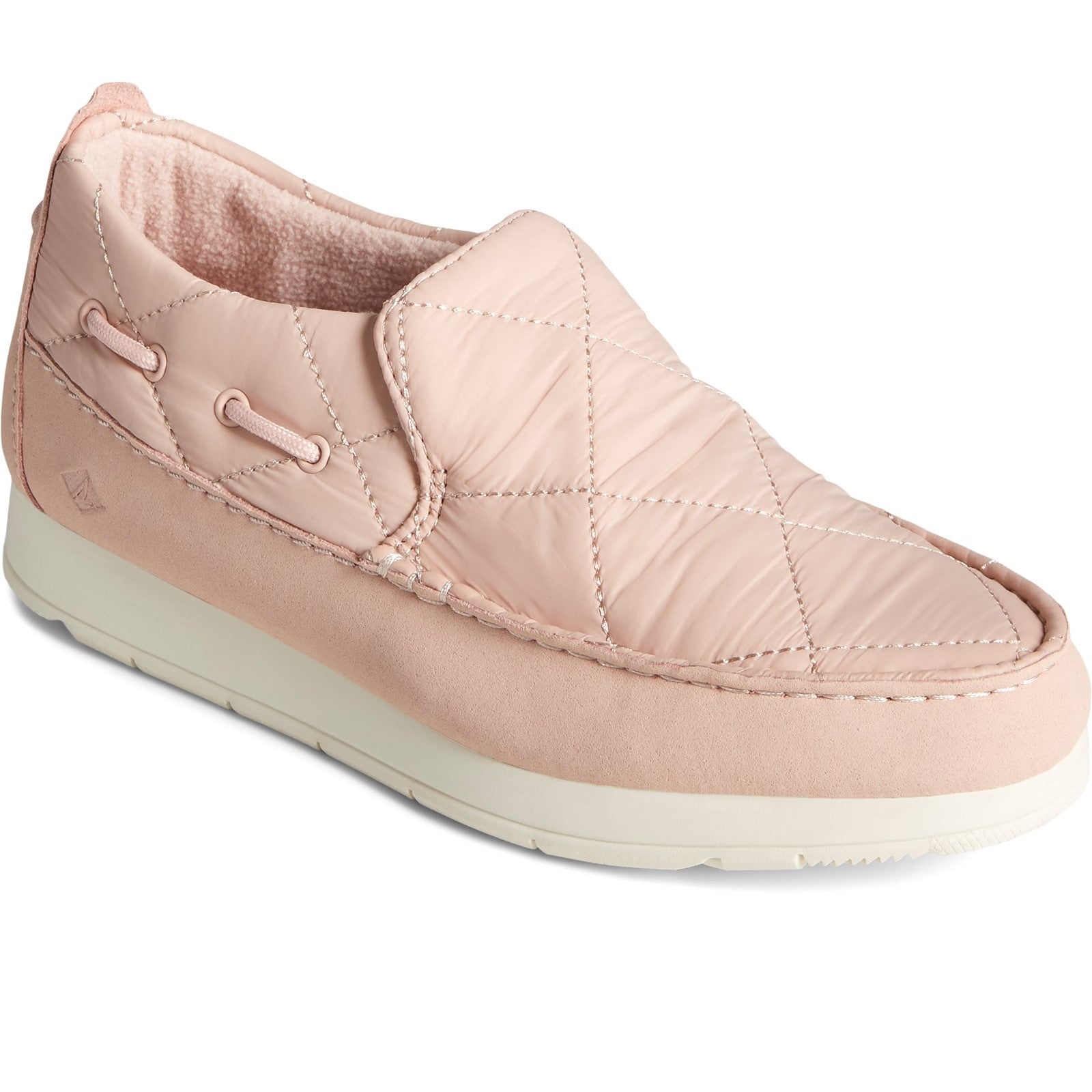 Sperry Womens Moc-Sider Nylon Slip On Trainers - Pink