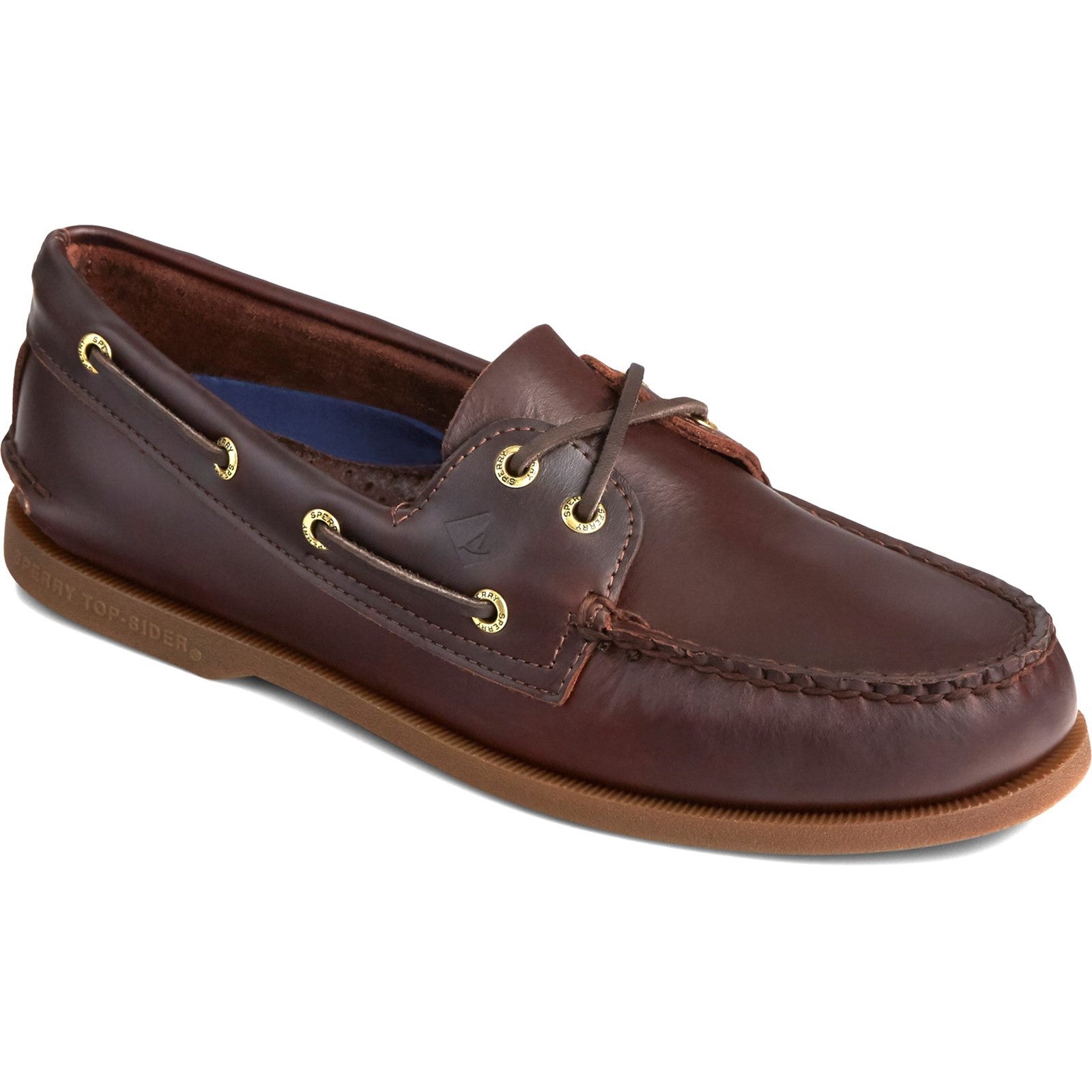 Sperry Mens Authentic Original Leather Boat Shoes - Bronze
