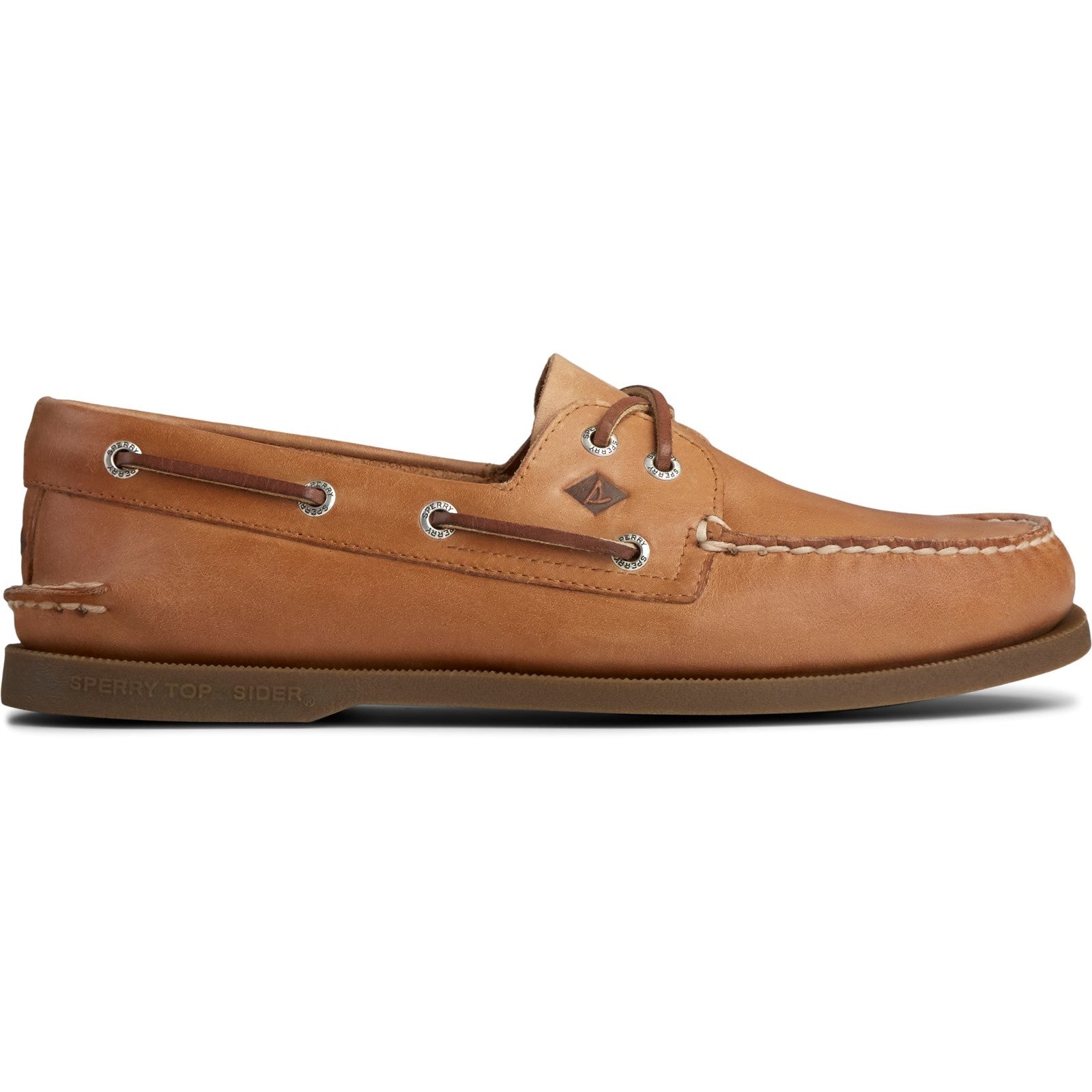 Sperry Mens Authentic Original Leather Boat Shoes - Tan