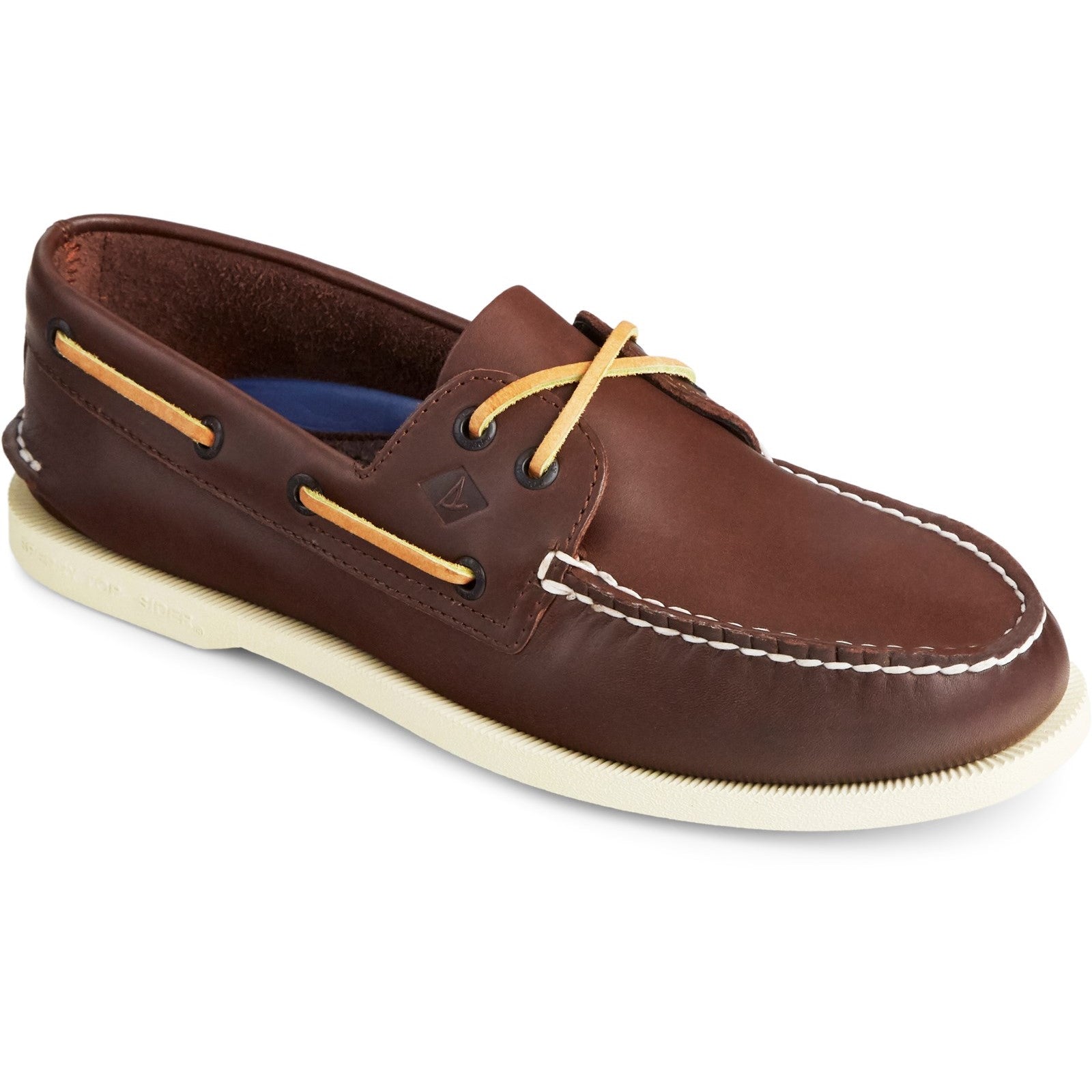 Sperry Mens Authentic Original Leather Boat Shoes - Brown