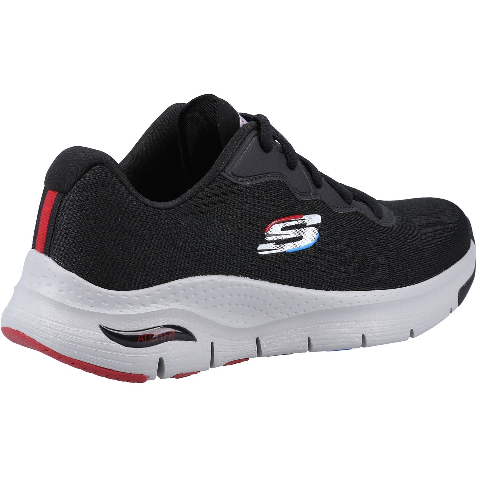 Skechers Mens Arch Fit Trainers - Black