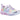 Skechers Girls Flutter Heart Lights Simply Love Light Up Trainers - Silver