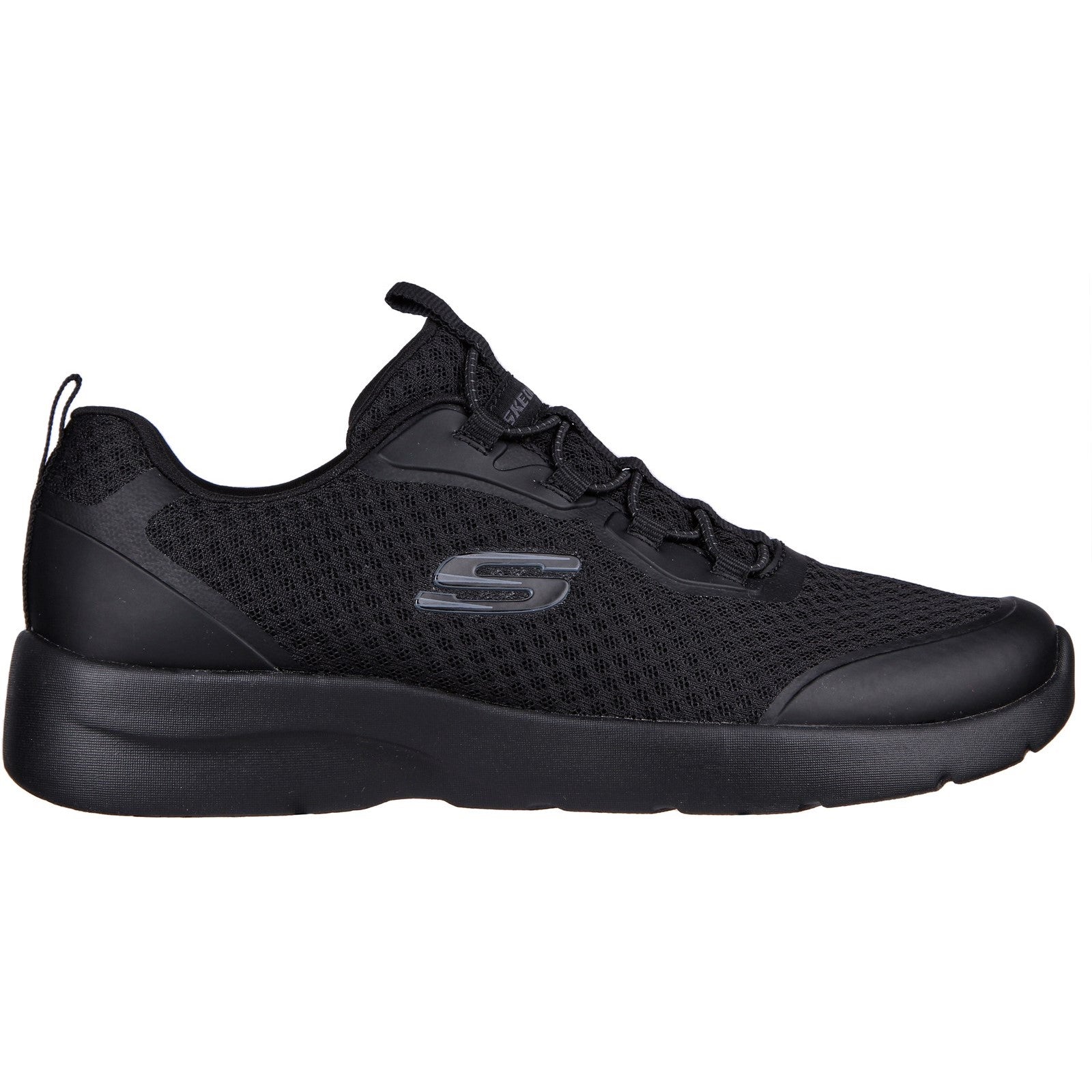 Skechers Girls Bobs Squad Chaos Color Crush Trainers - Black