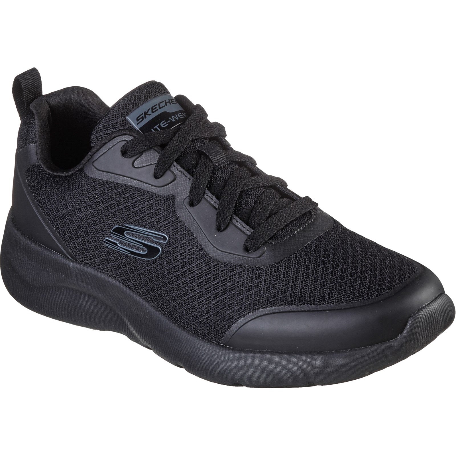 Skechers Boys Dynamight 2.0 Full Pace Trainers - Black