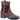 Hush Puppies Womens Saskia Shearling Lined Leather Boots- Brown