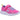 Skechers Girls Wavy Lites Eureka Shine Trainers - Pink