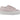 Superga Womens 2790 Tumbled Leather Platform Trainer - Pink