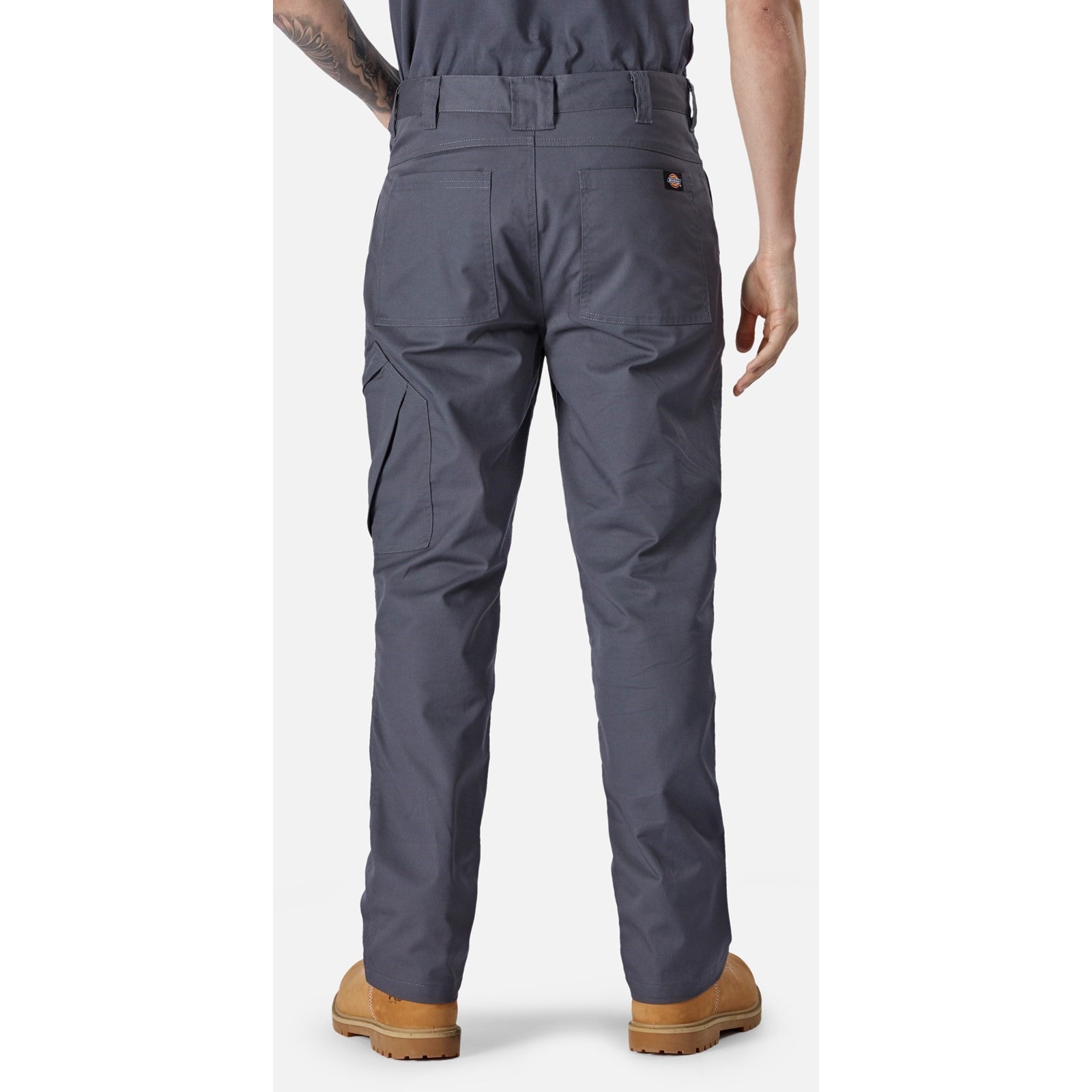 Pantalon de travail multipoche poches genouillères Dickies ACTION FLEX Gris 43 | Leroy Merlin Pantalon de travail multipoche poches genouillères Dickies ACTION FLEX Gris 43 | Leroy Merlin