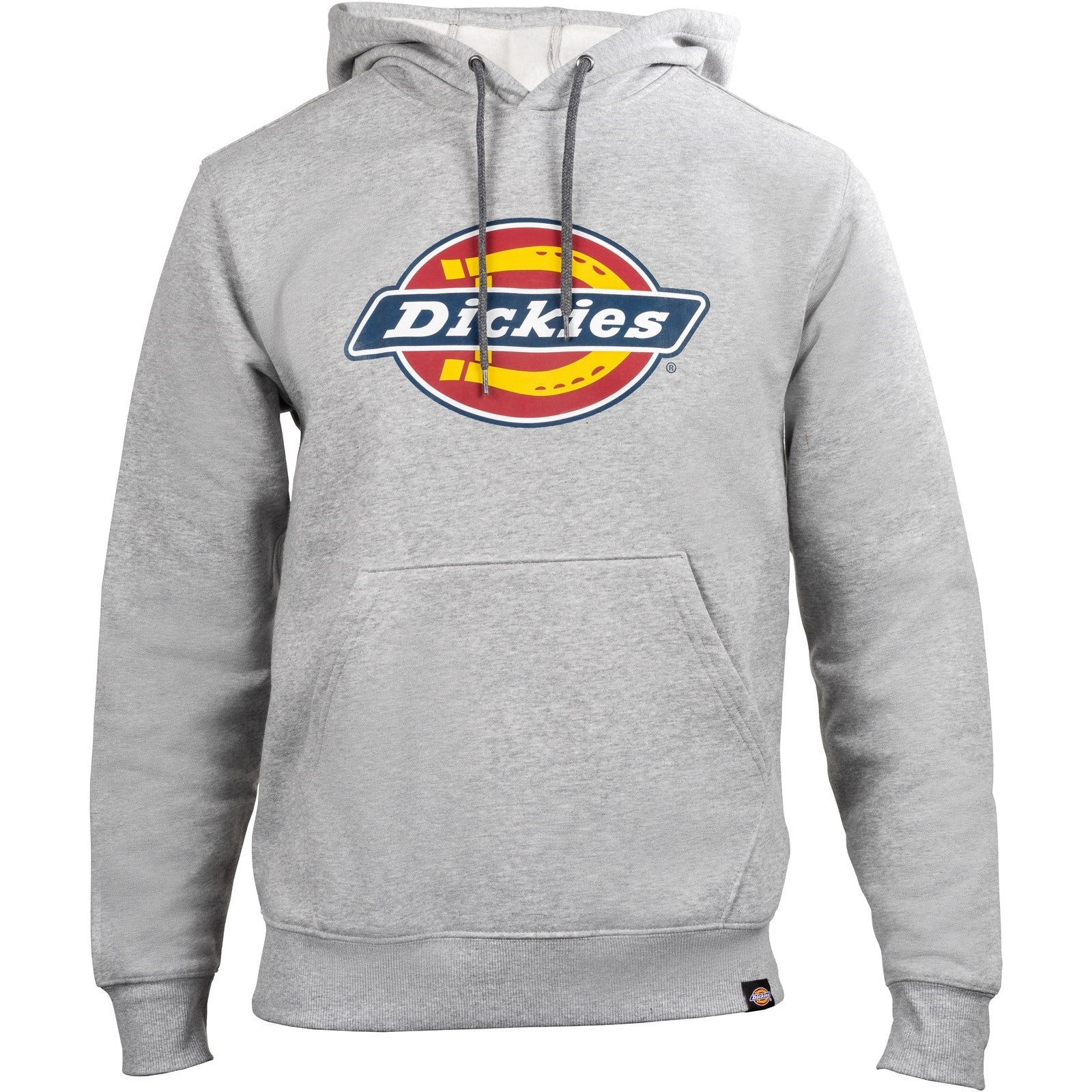 Dickies Mens Logo Graphic Fleece Hoodie - Grey