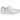 Hush Puppies Womens Camille Leather Trainers - Silver