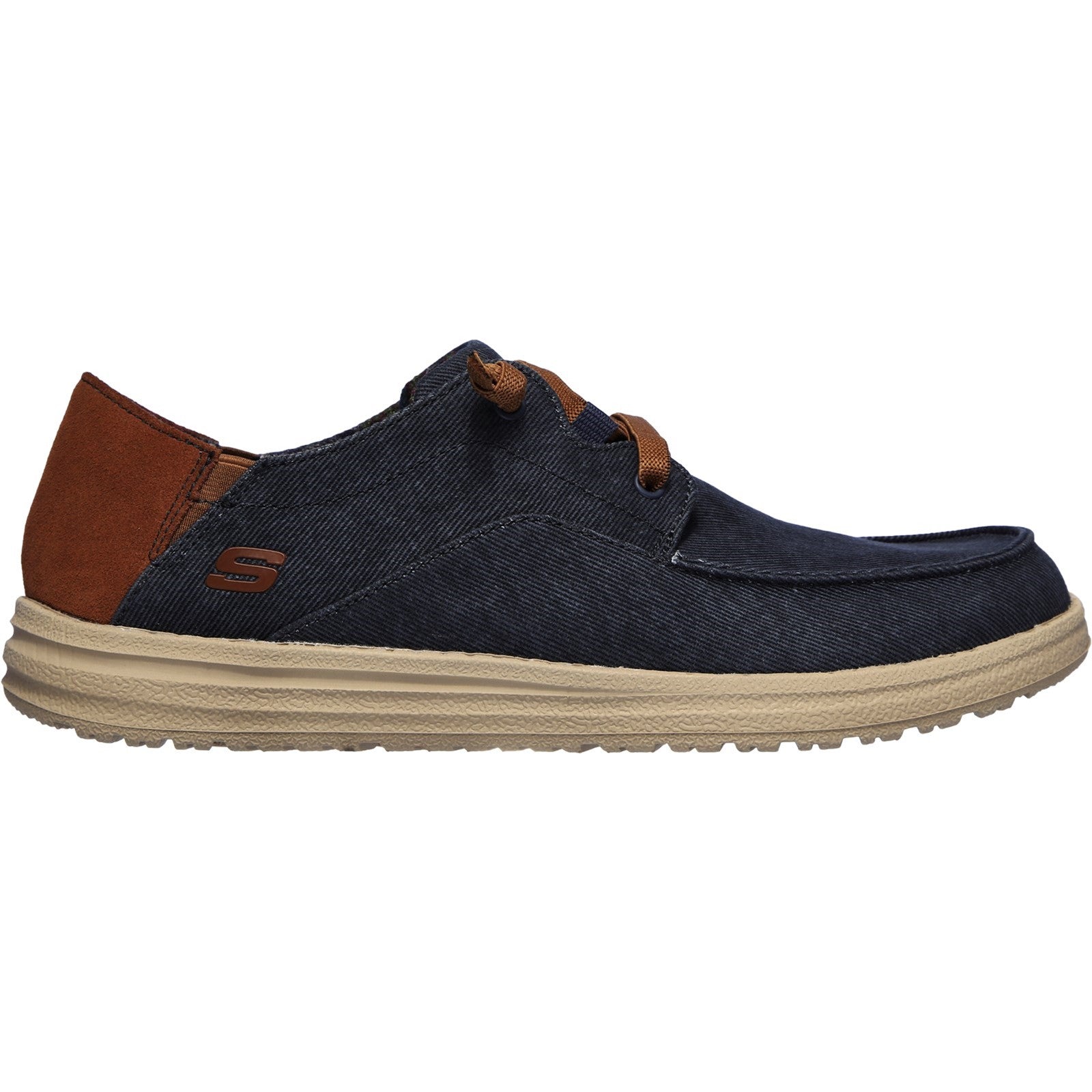Skechers Mens Melson Planon Trainers - Navy