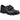 Hush Puppies Esgidiau Ysgol Lledr Logan Bechgyn - Du