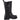 Hush Puppies Womens Winnie Shearling Lined Leather Boots - Black