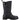 Hush Puppies Womens Winnie Shearling Lined Leather Boots - Black