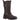 Hush Puppies Womens Winnie Shearling Lined Leather Boots - Brown