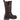 Hush Puppies Womens Winnie Shearling Lined Leather Boots - Brown