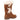 Hush Puppies Womens Megan Suede Wide Boot - Tan