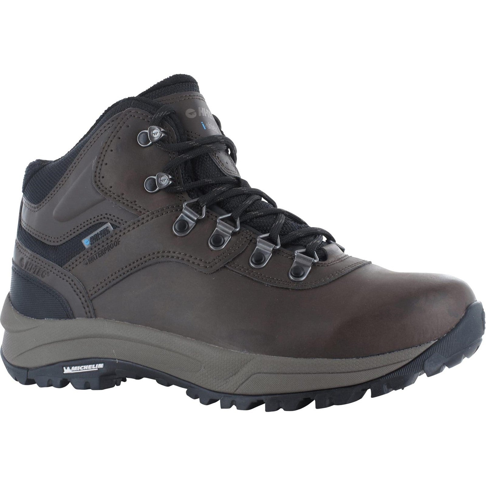 Hi-Tec Mens Altitude VI Leather Boots - Brown
