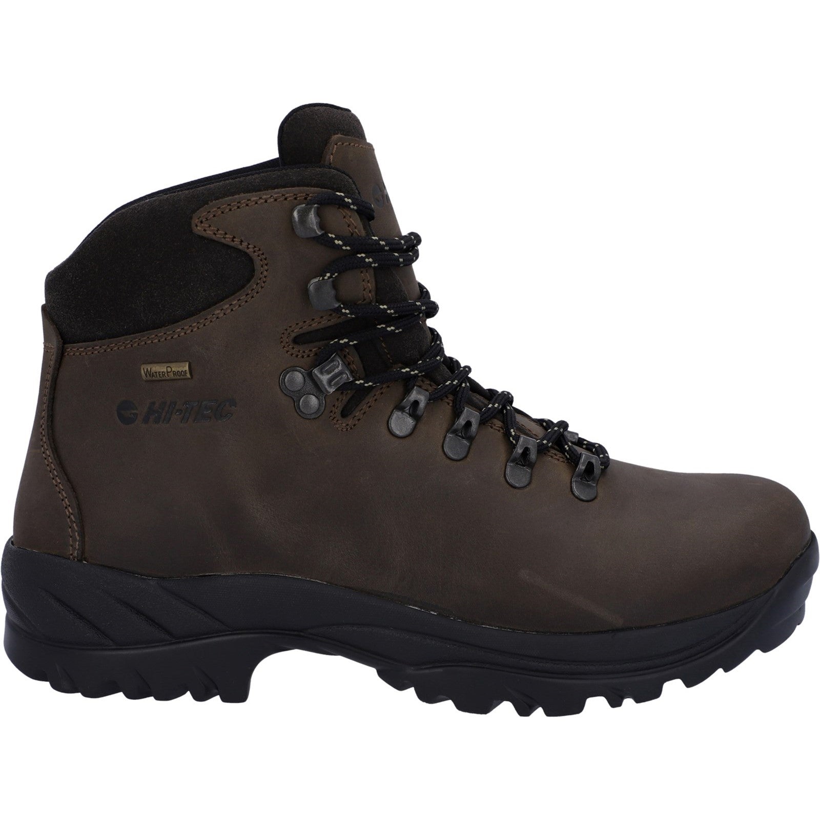 Hi-Tec Mens Ravine Leather Hiking Boots - Brown