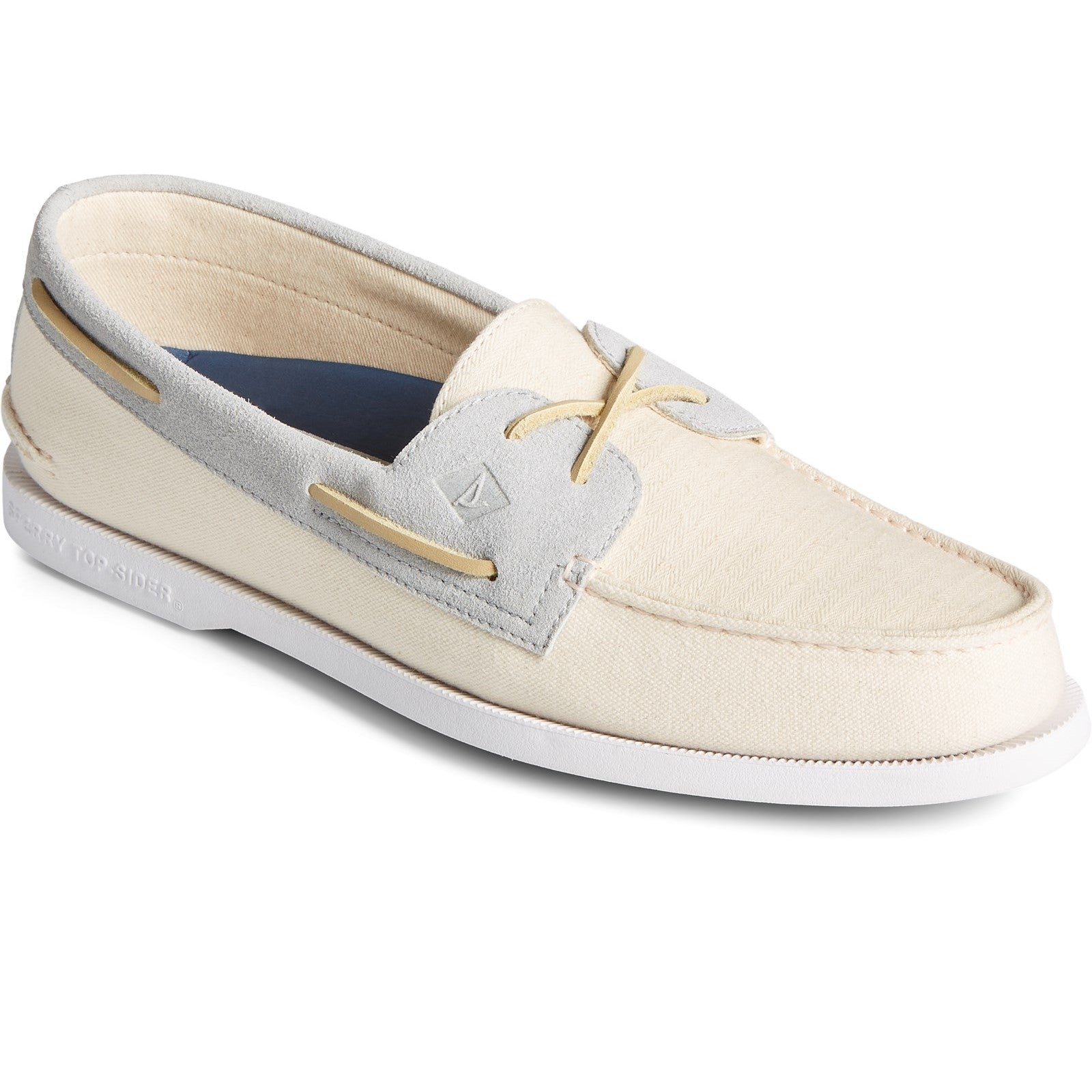 Sperry Mens Authentic Original 2-Eye Seacycled Boat Shoe - Tan