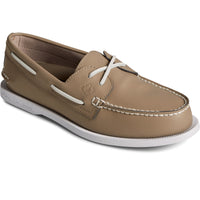 Sperry Mens Authentic Original 2 Eye Boat Shoes Taupe The Foot