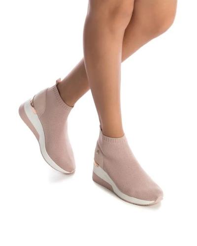 XTI - 42571 - Sock Fashion Trainers - Nude