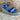 Xti Ženske modne sandale na klin - Jeans modre - The Foot Factory