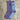 Bramble Dámské kabelové pletené ponožky (2 balení) – šedá / krémová