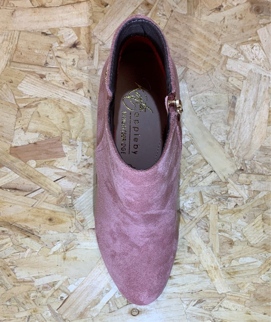 Kate Appleby Womens Dalston Ankle Boot - Dusky Pink - The Foot Factory