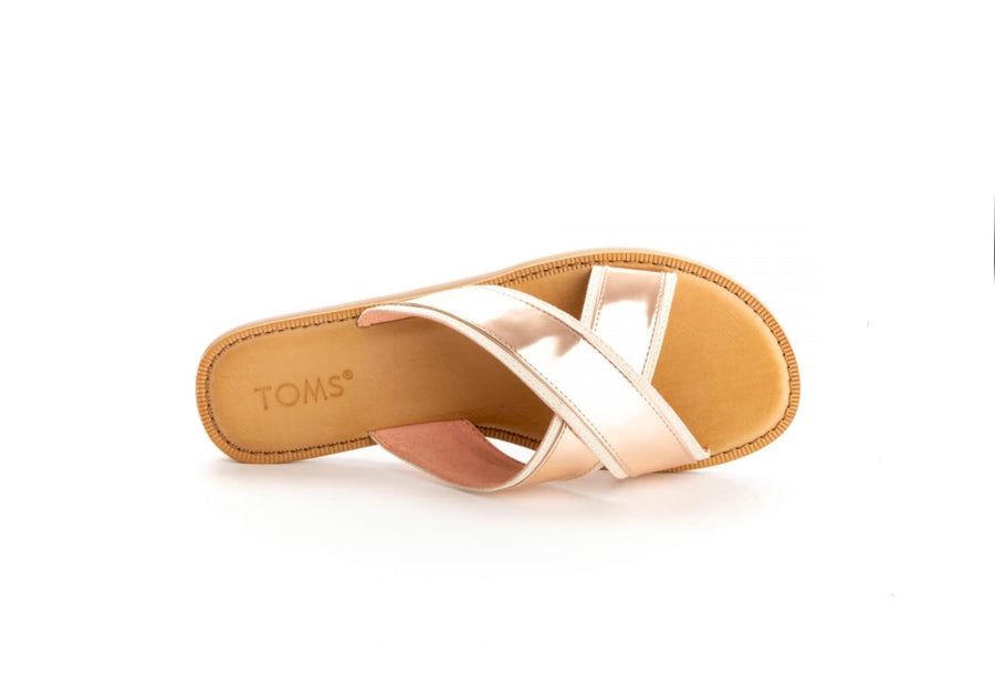 Toms viv hotsell sandals rose gold