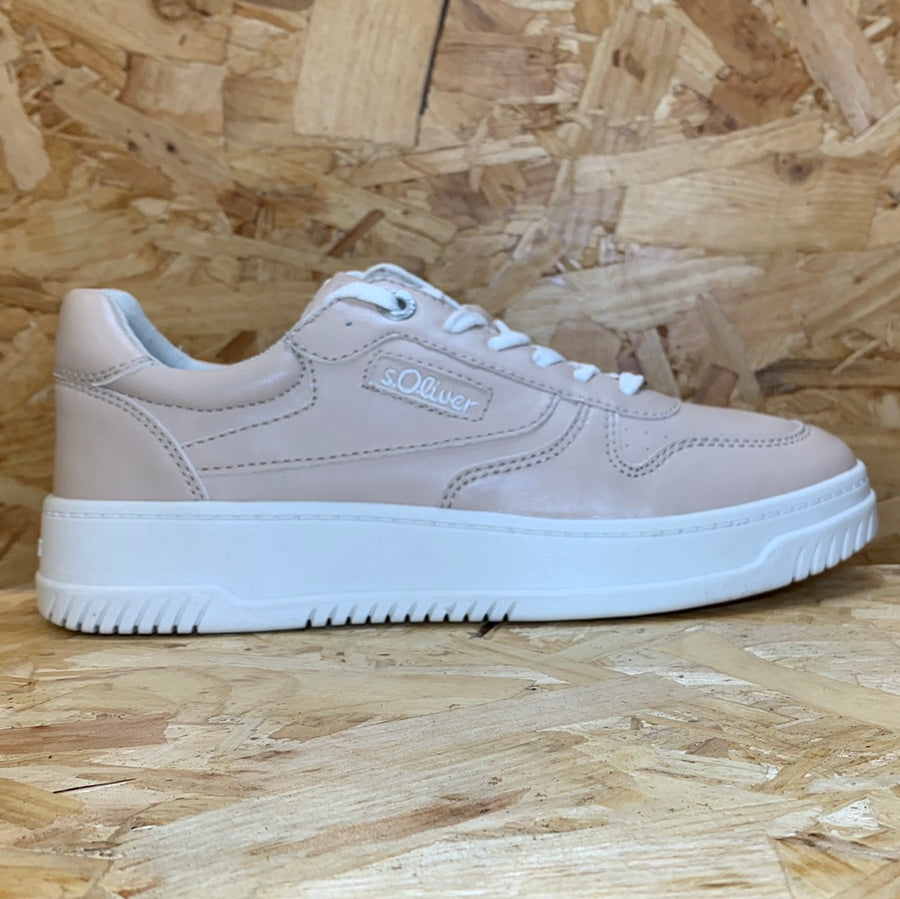 Soft pink trainers sale