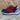 Geox Infant Alben Suede Trainer - Red / Navy