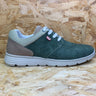 On Foot Mens Leather Trainers - Khaki - The Foot Factory