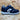 Geox Kids Alben Leather Trainers - Navy / Dark Avio