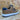 Geox Skórzane buty sportowe dla niemowląt Trottola – karmelowy / granatowy