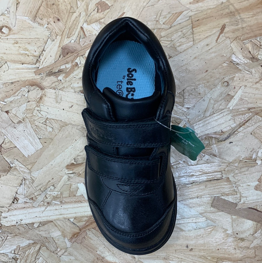 Term Sole Buddy Kids Galaxy Leather Shoe - Black