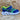 Geox Kids Wroom Light Up Trainers - Royal / Lime