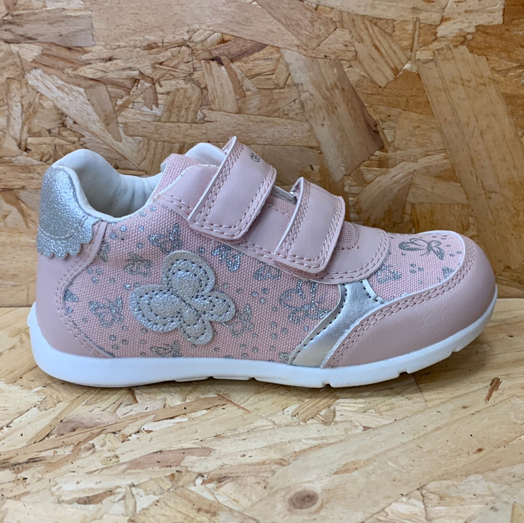 Geox Infant B Elthan G A Trainers - Rose / Silver
