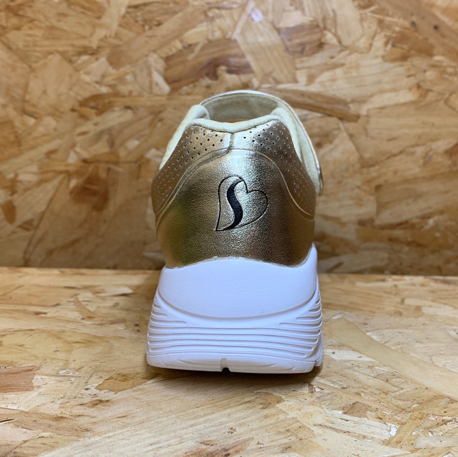 Skechers Kids Uno Lite Shoes - Gold