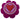 Crocs Jibbitz Amuleto de flor de coração iluminado