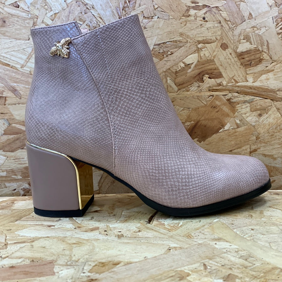 Kate Appleby Womens Dalston Ankle Boot - Blush Latte
