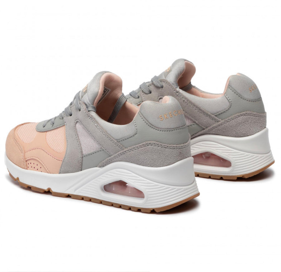 Skechers Womens Super Fresh Trainers - Grey