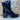 S. Oliver 女式时尚漆皮高跟踝靴 - 黑色