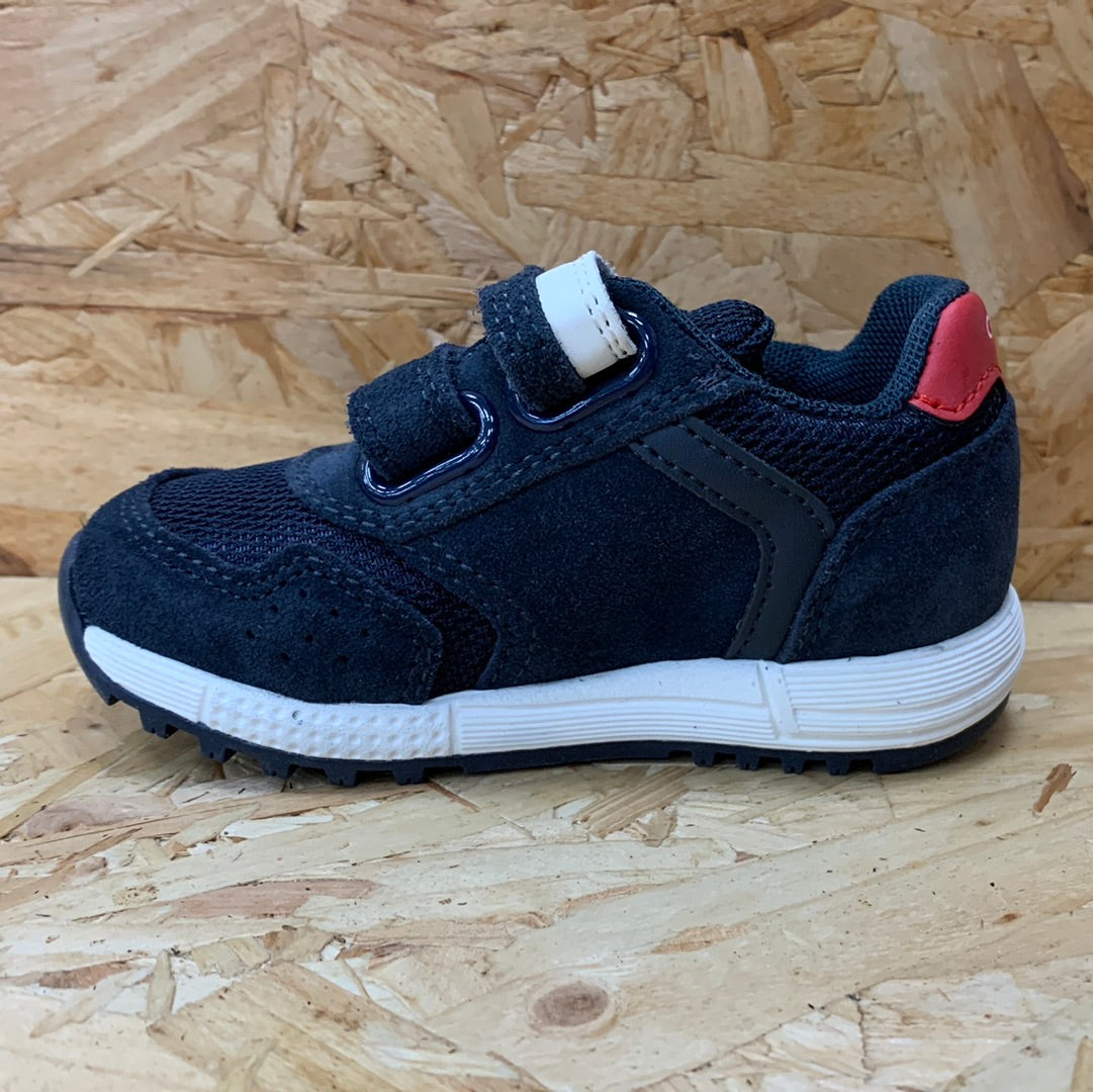 Geox Infant B Alben B D Trainers - Navy / White