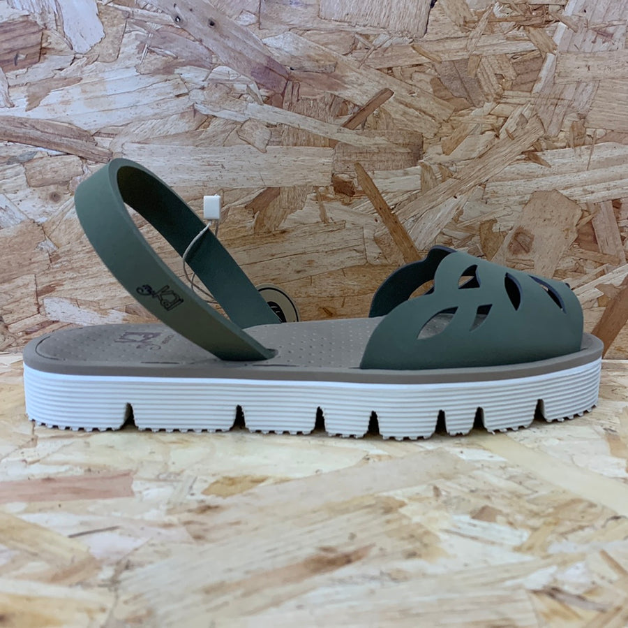 MyKai Womens Nur High Sandal - Green