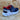 Geox Kids Wroom Light Up Trainers - Navy / Red