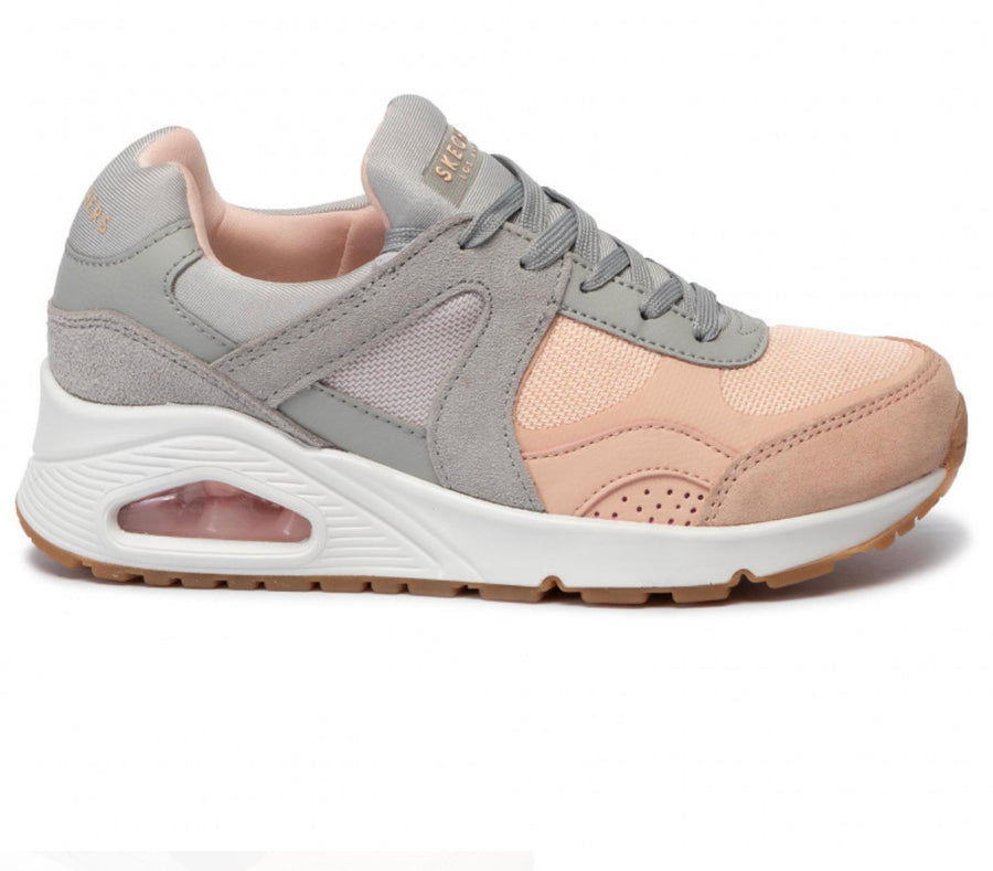 Skechers Womens Super Fresh Trainers - Grey