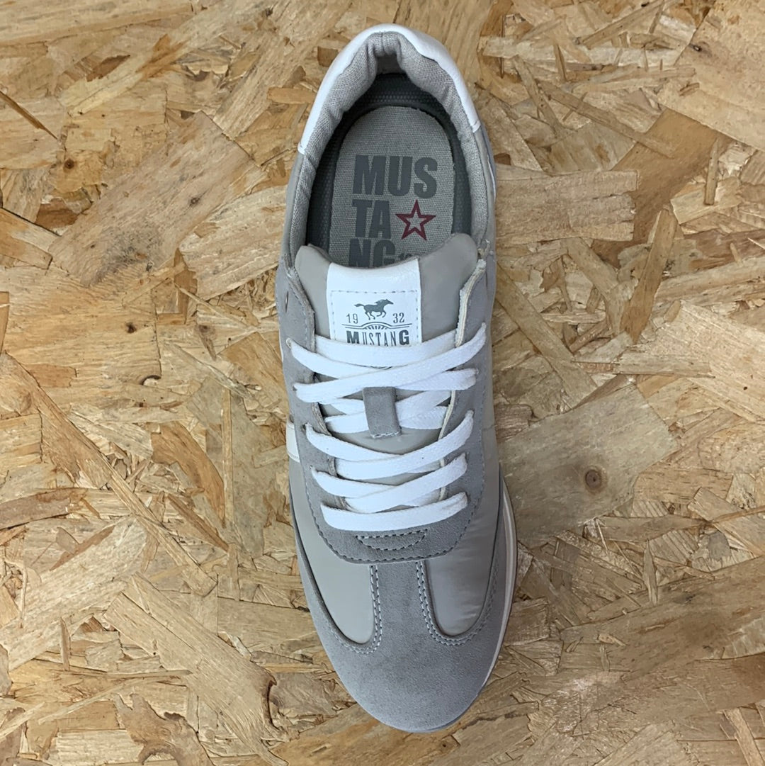 Mustang Womens Fashion Trainers - Grey
